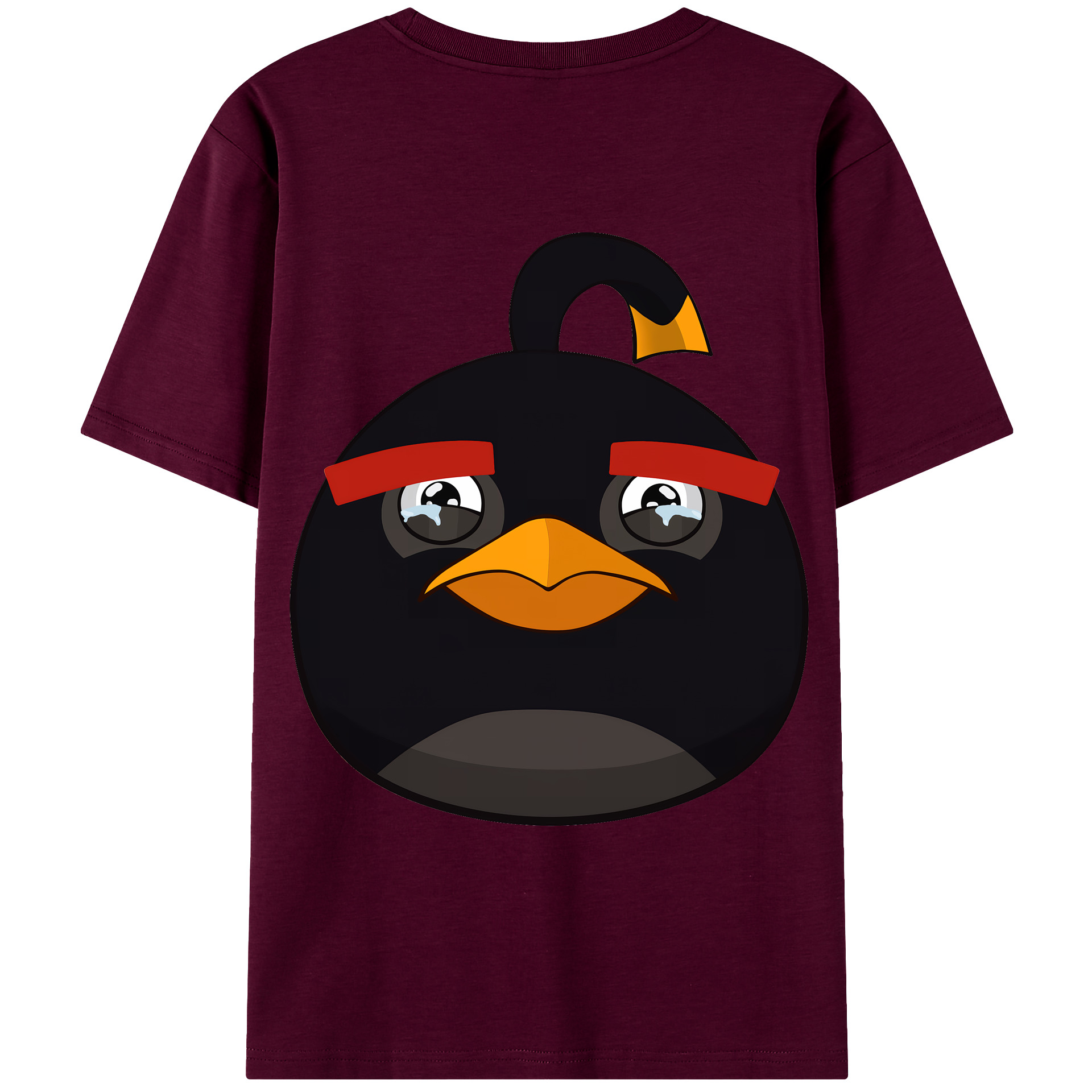 （画像用） Angry Birds アングリーバード レディース半袖Tシャツ(バックプリント)
